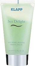 PRZECENA! Delikatny peeling do ciała Zielona alga - Klapp Sea Delight Soft Body Peeling Green-Algae * — Zdjęcie N2