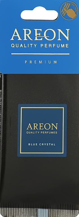 Odświeżacz powietrza do samochodu Blue Crystal - Areon Mon Premium Blue Crystal  — Zdjęcie N1