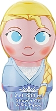 Żel-szampon Elsa - Air-Val International Frozen 2D Elsa Shower Gel-Shampoo — Zdjęcie N1