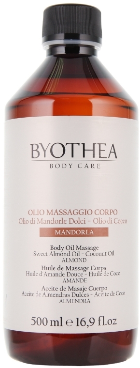 Migdałowy olejek do masażu - Byothea Almond Massage Oil — Zdjęcie N1