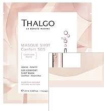 Maseczka do twarzy - Thalgo Masque Shot - Express Comfort Shot Mask — Zdjęcie N1