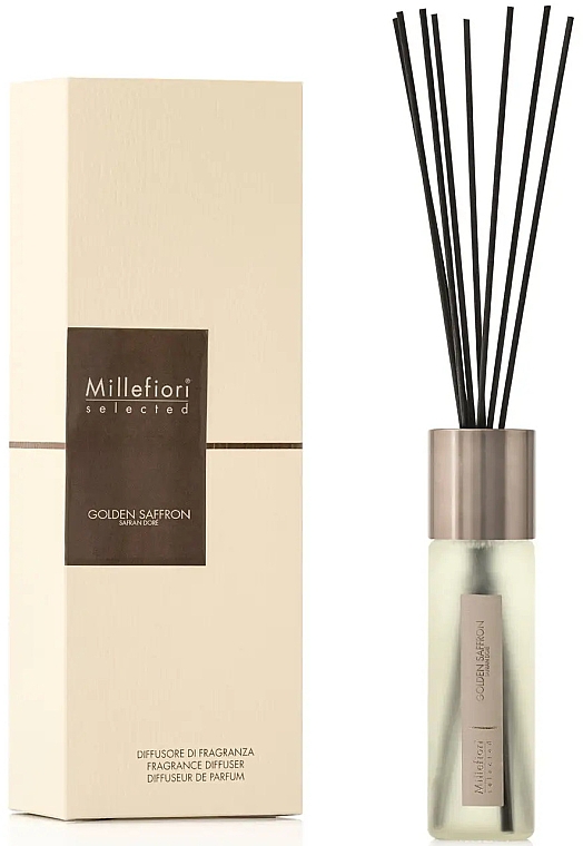 Dyfuzor zapachowy - Millefiori Milano Selected Golden Saffron Fragrance Diffuser — Zdjęcie N2