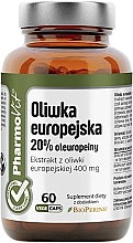Suplement diety Oliwka Europejska 60 szt. - Pharmovit Clean Label — Zdjęcie N1