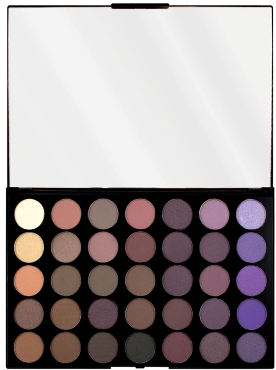 Paleta cieni do powiek - Makeup Revolution Pro HD Palette Amplified 35 — Zdjęcie N2