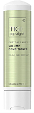 Nadająca objętość odżywka do włosów - Tigi Copyright Custom Care Volume Conditioner — Zdjęcie N1
