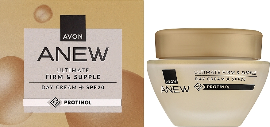 Krem do twarzy na dzień - Avon Anew Ultimate Firm & Supple Day Cream Protinol SPF 20 — Zdjęcie N2