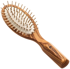 Kup Antystatyczna podróżna szczotka do włosów z drewna oliwnego - Hydrea London Olive Wood Anti-Static Travel Hair Brush