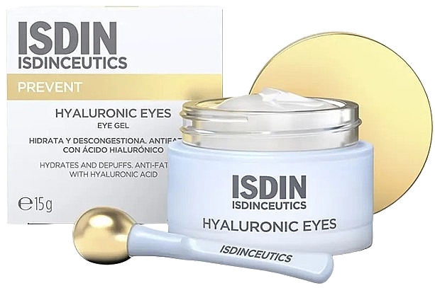 Żel do konturów oczu - Isdin Isdinceutics Hyaluronic Eyes Gel — Zdjęcie N1