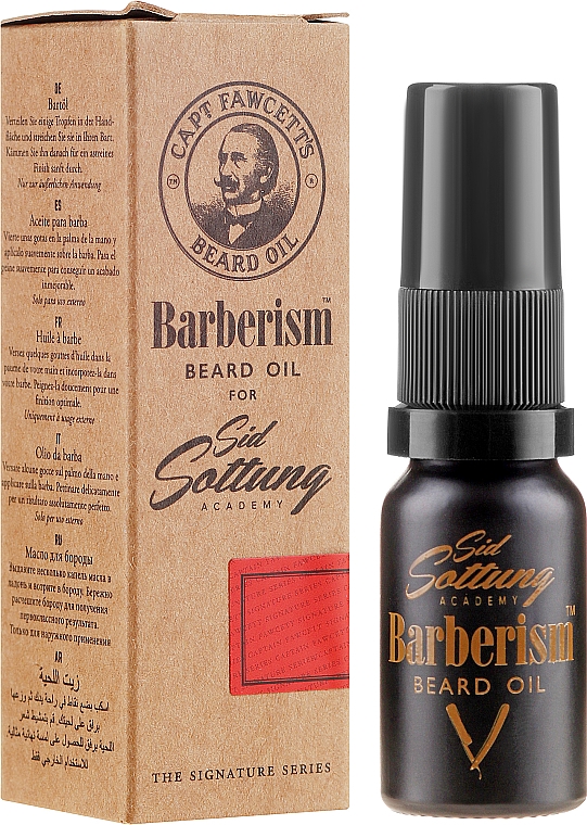 Olejek do brody - Captain Fawcett Barberism Sid Sottung Beard Oil — Zdjęcie N1