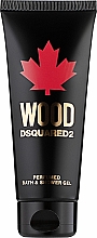 Dsquared2 Wood Pour Homme - Zestaw (edt 100 ml + sh/gel 100 ml + bag) — Zdjęcie N2