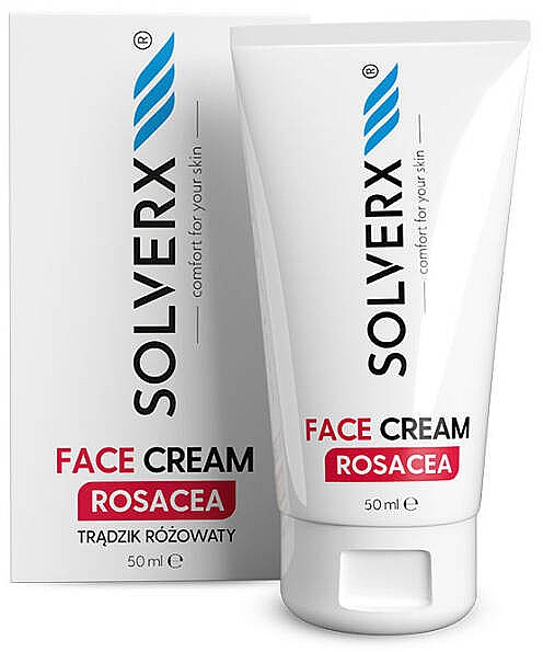 Krem do twarzy - Solverx Rosacea Face Cream — Zdjęcie N1