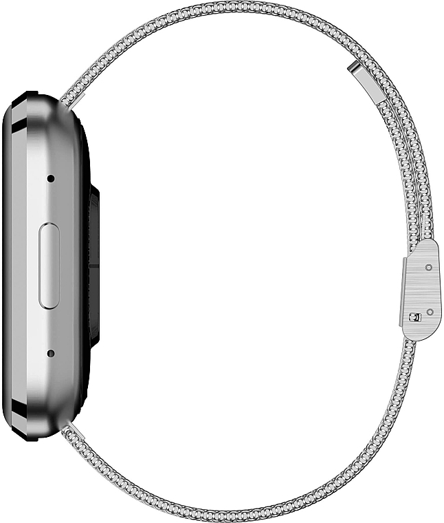 Smartwatch, srebrny metal - Garett Smartwatch GRC STYLE Silver Steel — Zdjęcie N4