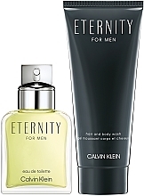 Calvin Klein Eternity For Men - Zestaw (edt 50 ml + sh/gel 100 ml) — Zdjęcie N2