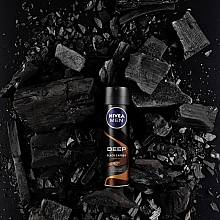 Antyperspirant w sprayu dla mężczyzn - NIVEA MEN Deep Black Carbon Espresso Anti-Perspirant — Zdjęcie N2