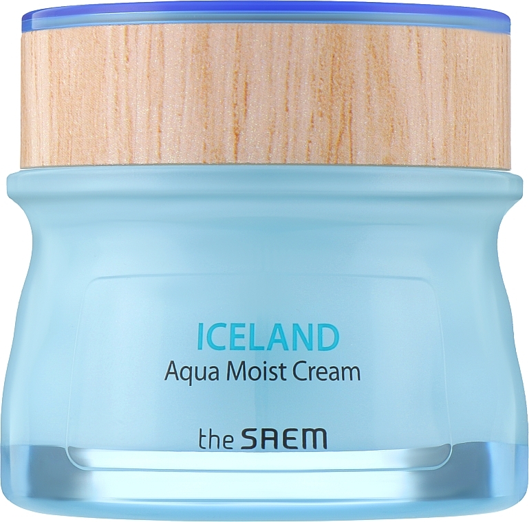 Nawilżający krem do twarzy - The Saem Iceland Aqua Moist Cream — Zdjęcie N1