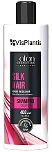 Szampon do włosów suchych i matowych z ekstraktem jedwabnym - Vis Plantis Loton Silk Hair Shampoo — Zdjęcie N1