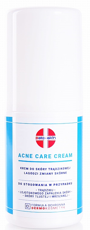 Łagodzący krem do skóry trądzikowej - Beta-Skin Skin Acne Care Cream — Zdjęcie N1