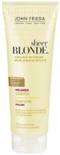 Kup Szampon rozświetlający do włosów blond zwiększający ich objętość - John Frieda Sheer Blonde Volumising Shampoo