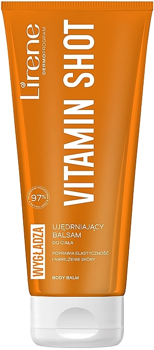 Ujędrniający balsam do ciała - Lirene Vitamin Shot Firming Body Balm — Zdjęcie N1