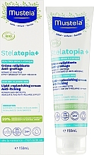 PRZECENA! Organiczny lipidowo-naprawczy krem przeciw swędzeniu - Mustela Stelatopia+ Organic Lipid-Replenishing Anti-Itching Cream * — Zdjęcie N2