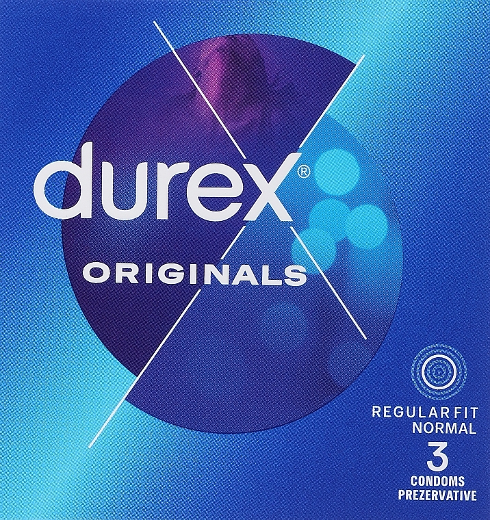 Prezerwatywy klasyczne, 3 szt. - Durex Classic 