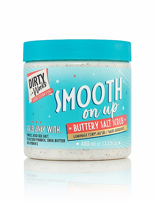 Oejowo-solny peeling do ciała - Dirty Works Smooth On Up Buttery Salt Scrub — Zdjęcie N1