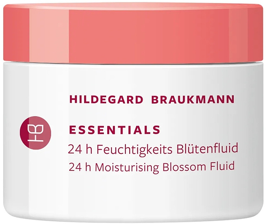 Nawilżający fluid do twarzy - Hildegard Braukmann Essentials 24H Moisturising Blossom Fluid — Zdjęcie N1