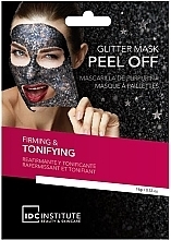 Ujędrniająca maseczka tonizująca do twarzy z brokatem - IDC Institute Glitter Mask Peel Off Firming & Tonifying — Zdjęcie N1
