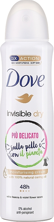 Antyperspirant w sprayu - Dove Invisible Dry 48H Clean Touch Anti-perspirant — Zdjęcie N1
