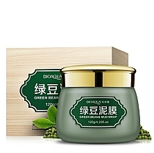 Oczyszczająca maseczka do twarzy na bazie zielonej fasoli Mung, witaminy E i błota wulkanicznego - BioAqua Cleansing Mask — Zdjęcie N4