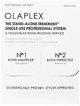 Zestaw - Olaplex The Stand-Alone Treatment (h/concentrate/15ml + h/elixir/30ml) — Zdjęcie N1