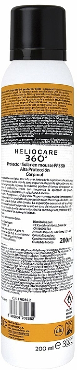 Filtr przeciwsłoneczny SPF 50 - Cantabria Labs Heliocare 360º Airgel Spf50 — Zdjęcie N2