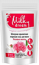 Kup Musująca pachnąca morska sól do kąpieli Różowe sny - Milky Dream (doypack)