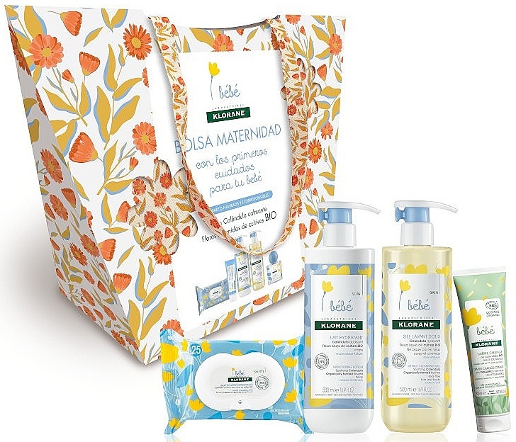 Zestaw, 5 produktów - Klorane Baby First Care Set — Zdjęcie N1