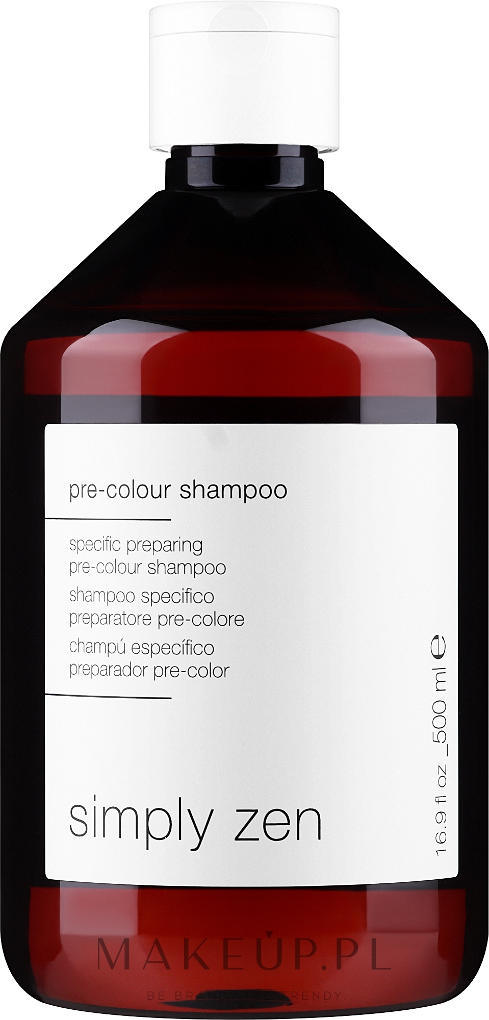 Szampon przed koloryzacją - Z. One Concept Simply Zen Pre-colour Preparing Shampoo — Zdjęcie 500 ml