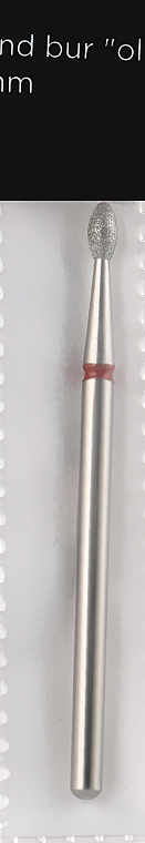Frez diamentowy 2,3 mm, czerwony - Head The Beauty Tools — Zdjęcie N1