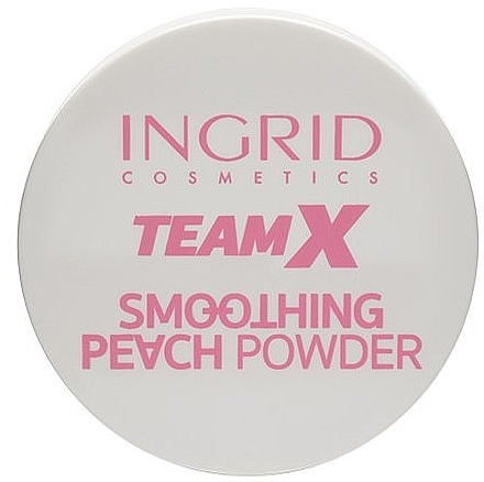 Puder do twarzy - Ingrid Cosmetics Team X Transparent Smoothing Peach Powder — Zdjęcie N1
