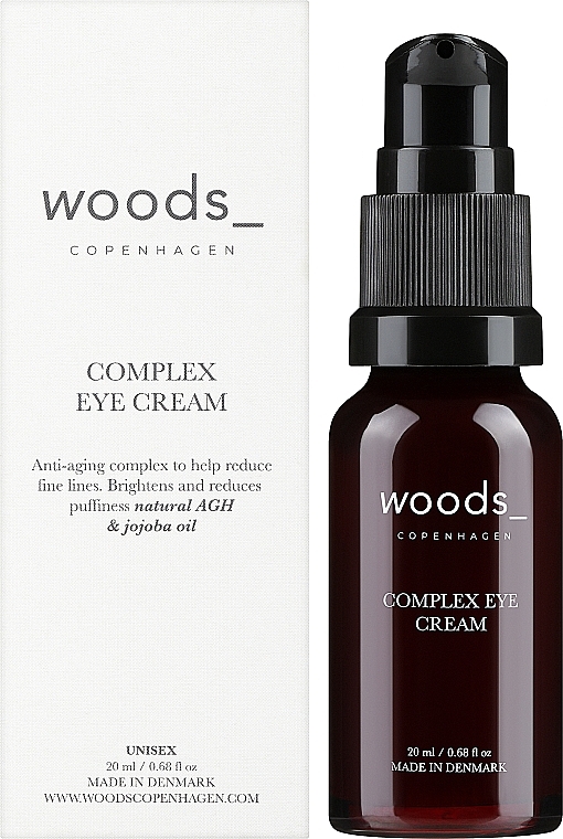 Przeciwstarzeniowy krem pod oczy z alfa-glukozylohesperydyną - Woods Copenhagen Complex Eye Cream — Zdjęcie N2