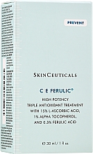 Antyoksydacyjne serum do twarzy - SkinCeuticals C E Ferulic — Zdjęcie N2