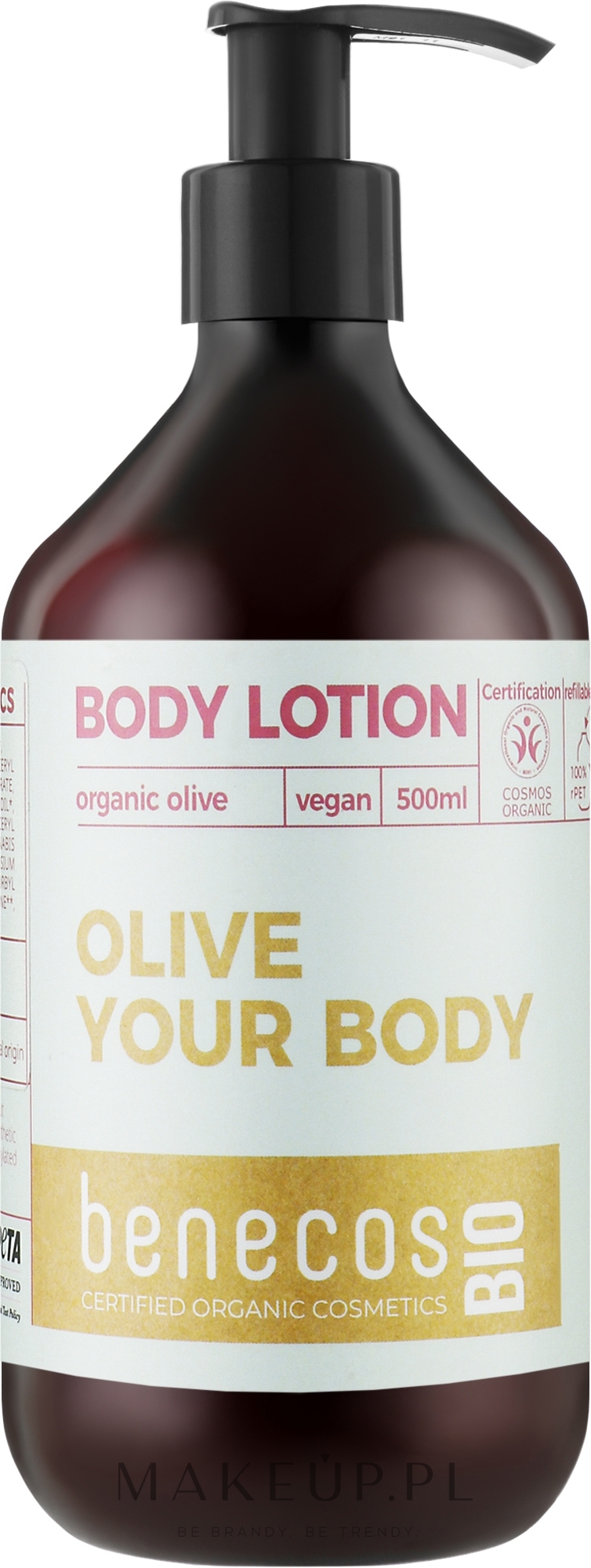 Balsam do ciała - Benecos Body Lotion With Organic Olive Oil — Zdjęcie 500 ml