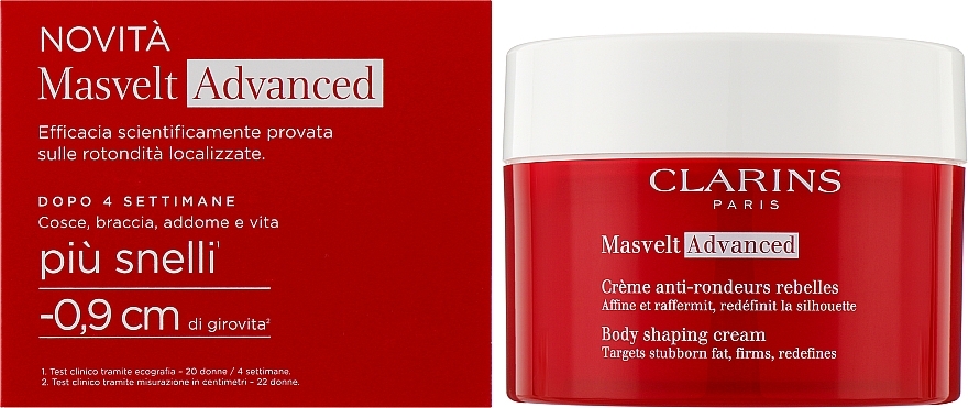 Krem wyszczuplający - Clarins Masvelt Advanced Body Shaping Cream — Zdjęcie N2