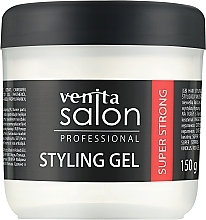 Mocny żel do stylizacji włosów - Venita Salon Professional — Zdjęcie N3
