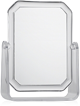 Lusterko kosmetyczne dwustronne, prostokątne, 15 x 11 cm - Titania — Zdjęcie N1