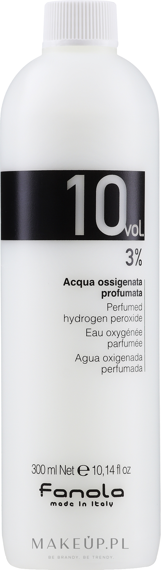 Emulsja utleniająca do wszystkich rodzajów włosów - Fanola Perfumed Hydrogen Peroxide Hair Oxidant 10vol 3% — Zdjęcie 300 ml