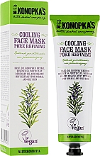 Maska ochładzająca do twarzy zwężająca pory - Dr Konopka's Cooling Face Pore Refining Mask — Zdjęcie N2