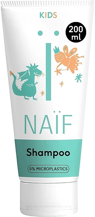 Szampon dla dzieci ułatwiający rozczesywanie włosów - Naif Kids Nourishing Shampoo — Zdjęcie N2