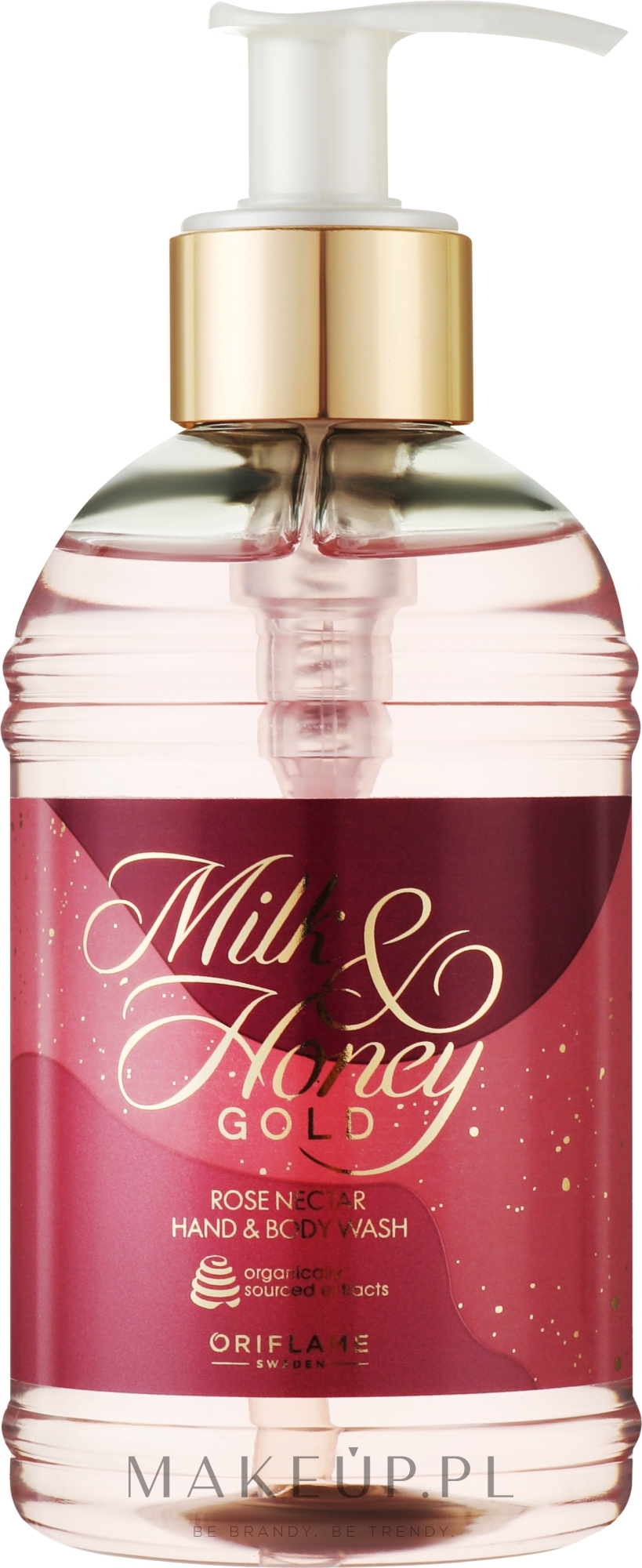 Mydło do rąk - Oriflame Milk & Honey Gold Rose Nectar Hand & Body Wash — Zdjęcie 300 ml