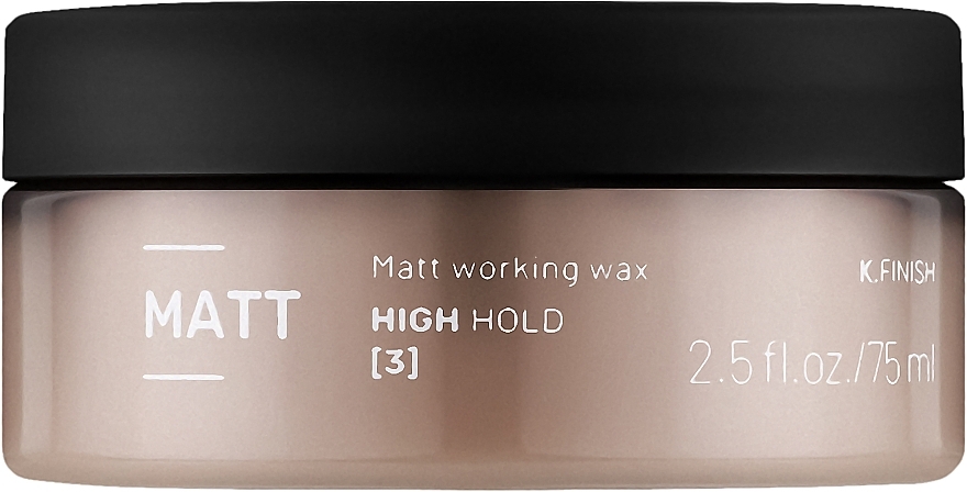 Matowy wosk do włosów - Lakme K.Finish Matt Working Wax — Zdjęcie N1