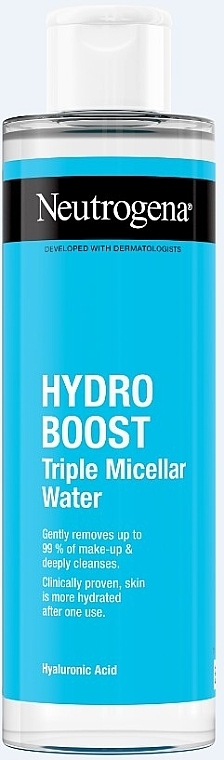 Woda micelarna do twarzy - Neutrogena Hydro Boost Triple Micellar Water — Zdjęcie N2