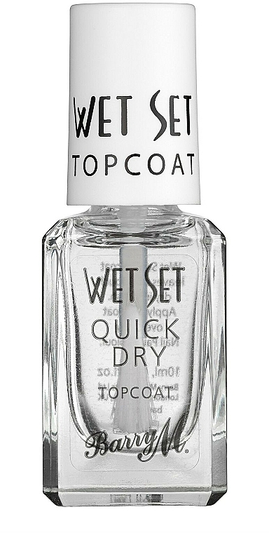 Top do paznokci - Barry M Wet Set Quick Dry Top Coat — Zdjęcie N1